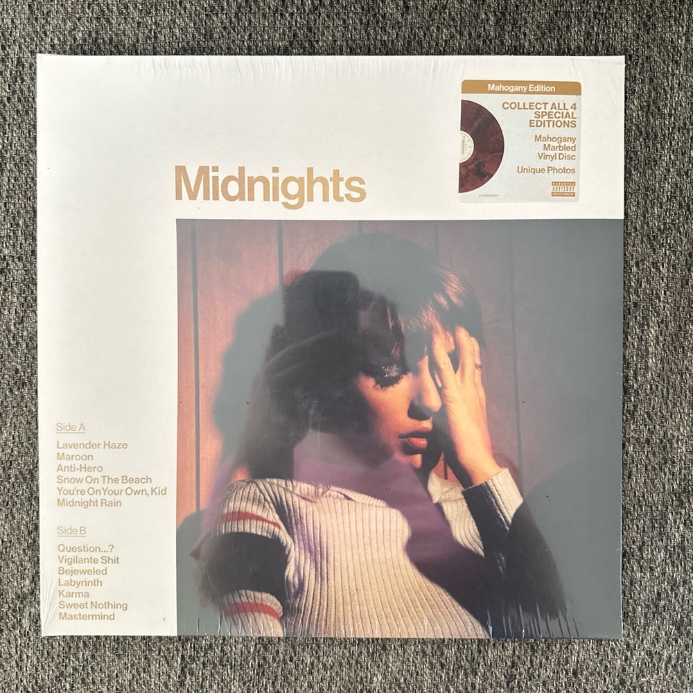 Taylor Swift Midnights Mahogany Edition
